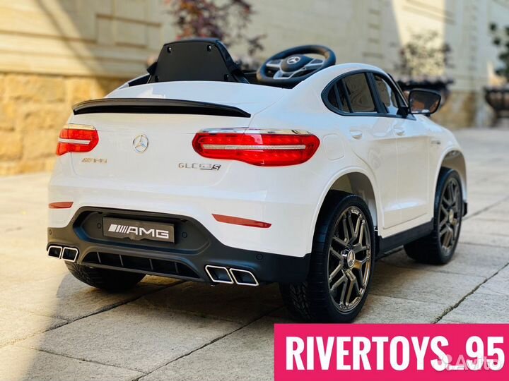 Электромобиль, детские машинки mercedes amg glc63