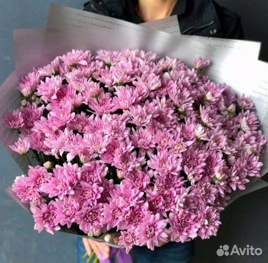 Букеты гиганты, букеты из хризантемы