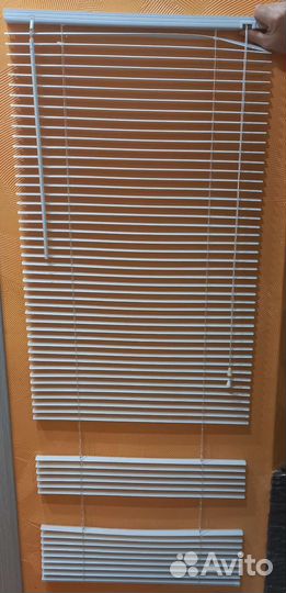Жалюзи горизонтальные бу 50см, 60см 4шт