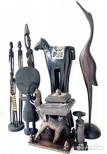 Деревянные фигурки, статуэтки