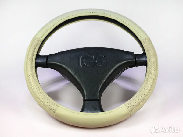 Оплетка для руля силиконовые вставки M(37-38см)