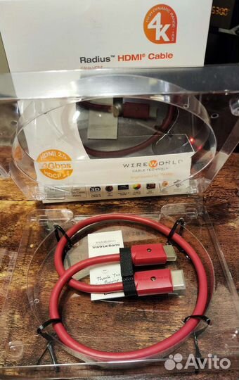 Кабель hdmi Wireworld Radius hdmi 2.0 U.S.A