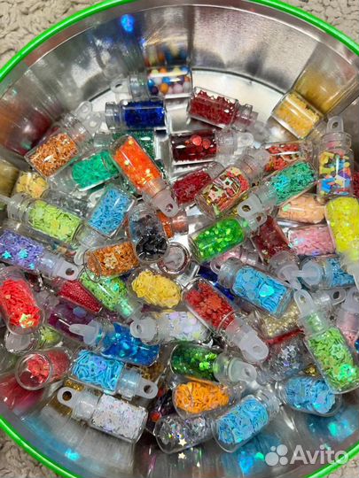 Блестки для рукоделия, скрапбукинг, ногтей
