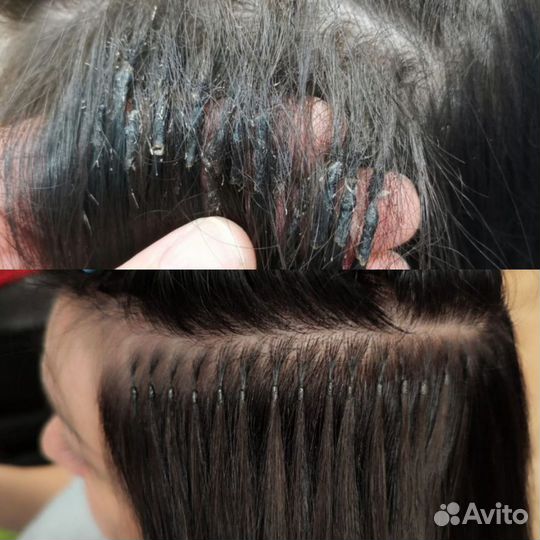 Коррекция волос. Микрокапсулы. Модели