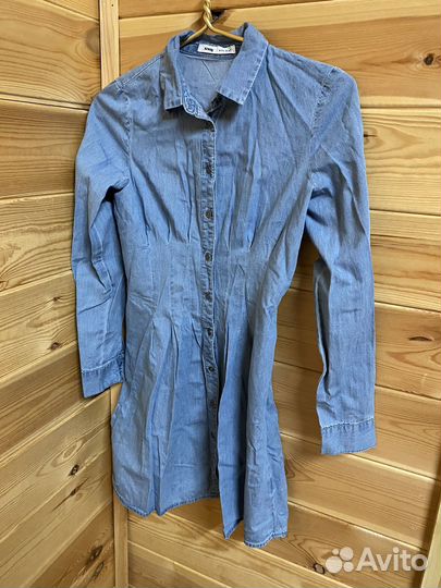 Джинсовое платье