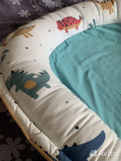 Кокон + сумка переноска + горка + доска + вещи