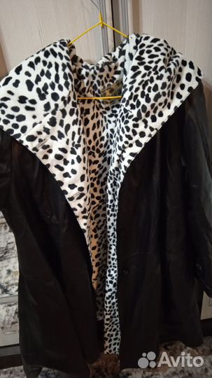 Кожаный плащ Sarete