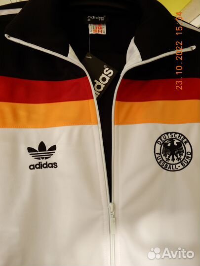 Мужской спортивный костюм Адидас Белая германия 80