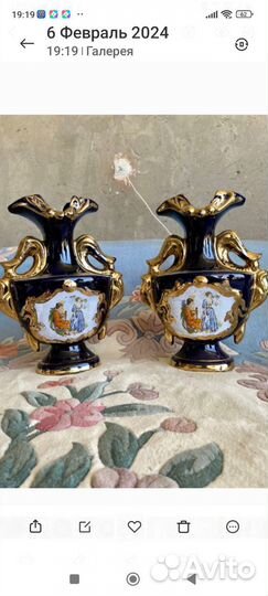 Вазы антикварные старинные