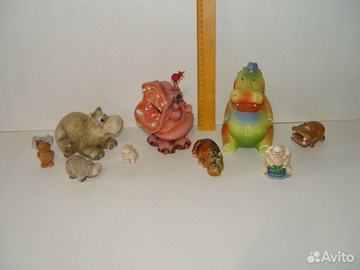 Коллекция бегемотов ищет хозяина. Керамика