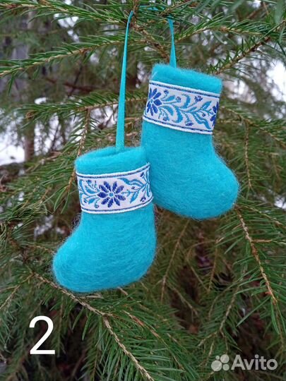 Сувенир. Валенки. Игрушка. Подарок. Новый год