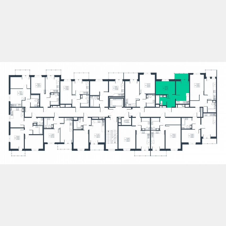 1-к. квартира, 33,2 м², 7/8 эт.