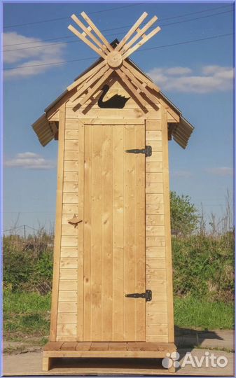 Уличный туалет домик с установкой SEE