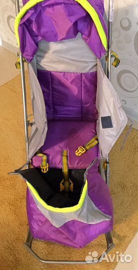 Санки детские Ника, Умка - 2 с колесиками новые