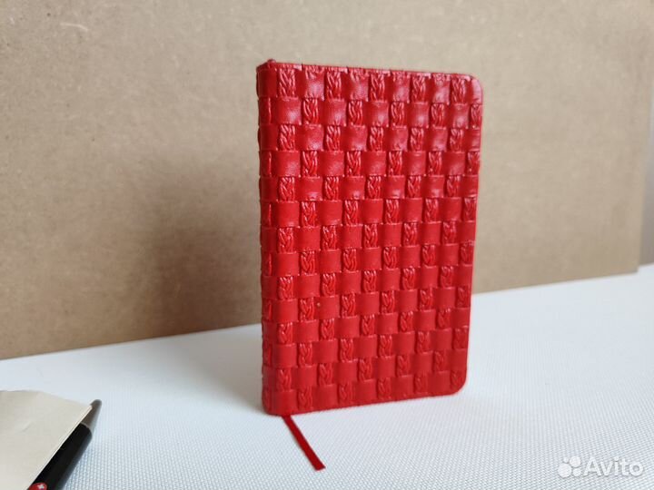 Блокнот карманный для записей Красный 80 листов