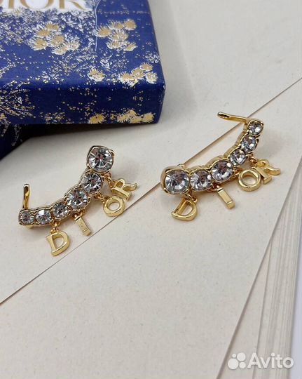Серьги Dior