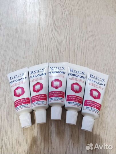 Зубная паста rocs,Рокс,Активный кальций, Periodont