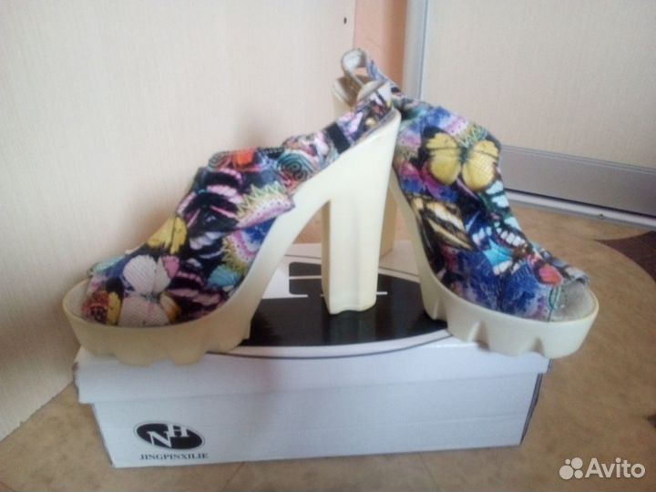 Новые босоножки нат.кожа