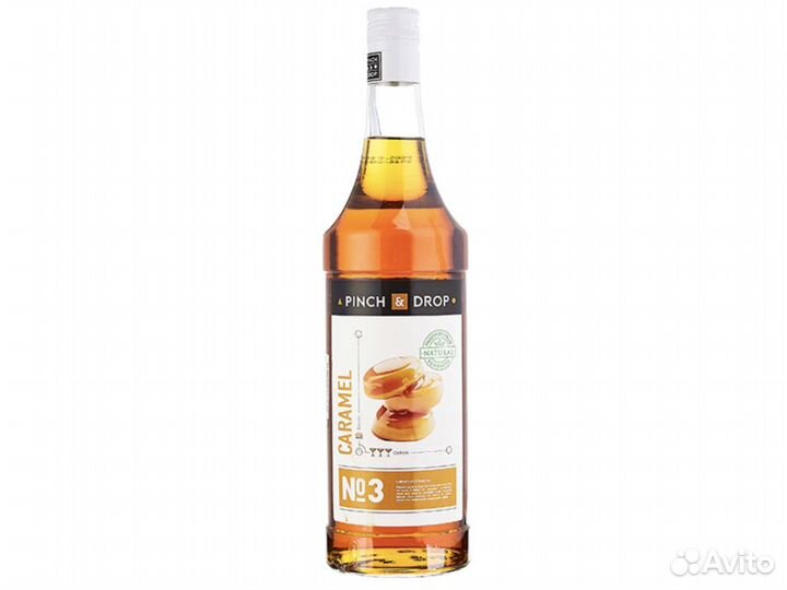 Сироп карамельный для кофе и коктейлей Pinch&Drop