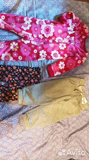 Одежда на девочку 12-18 мес