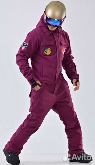 Сноубордический комбинезон мужской