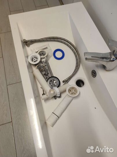 Тумба для ванной с раковиной