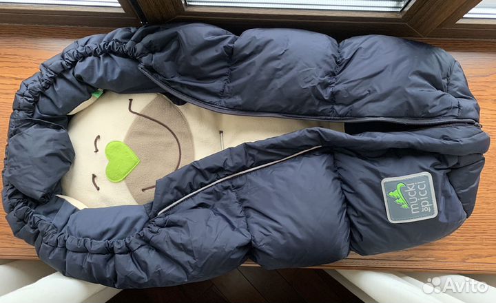 Зимний конверт в коляску