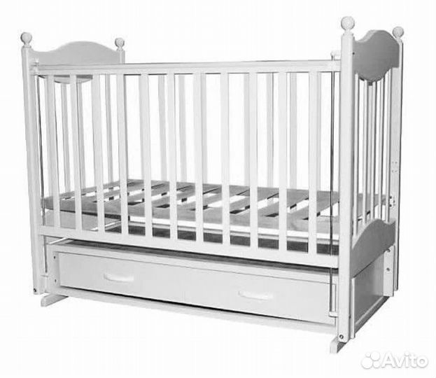 Продам коляску 2 в 1 и детскую кровать с маятником