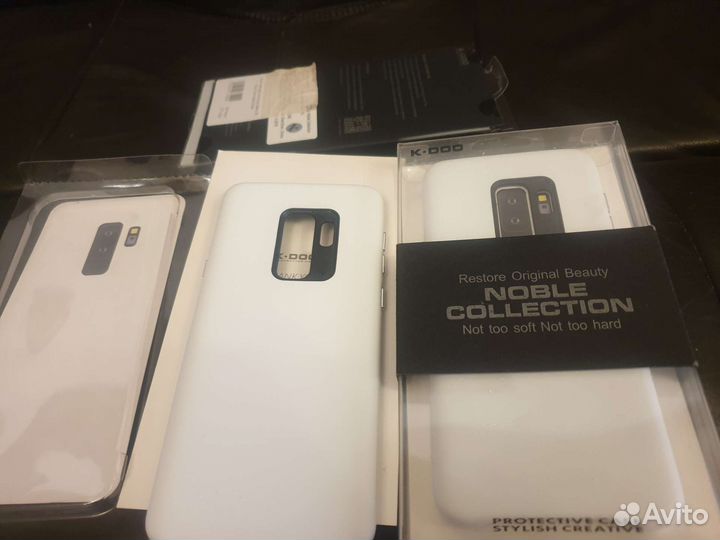 Чехол бампер белый самсунг S9 pluse