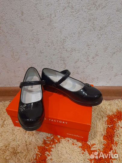 Туфли для девочки 34 размер