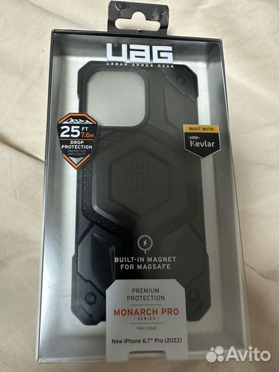 Чехол UAG Monarch Kevlar на iPhone 14 Pro Max