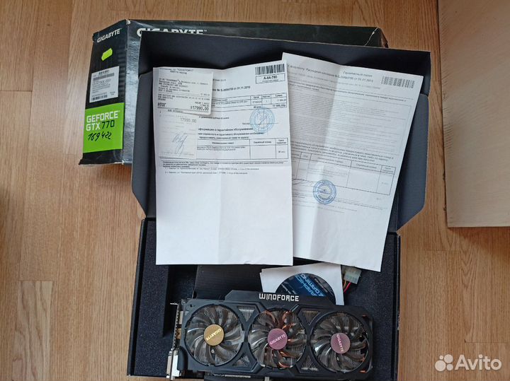 Видеокарта Geforce GTX 770