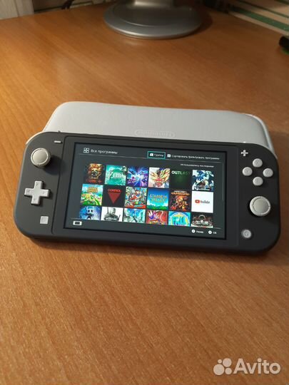 Nintendo switch lite 128gb с играми продажа/обмен