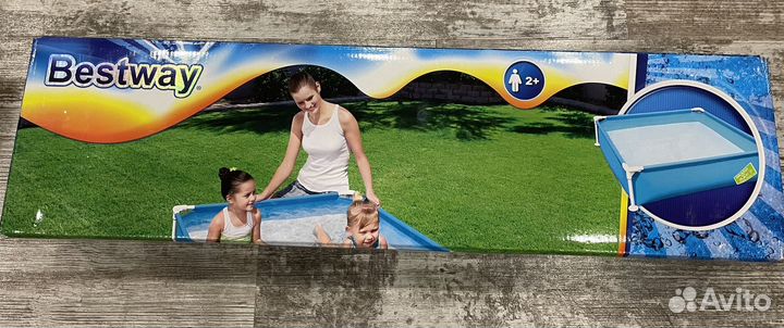 Каркасный детский бассейн 122х122х30,5 см