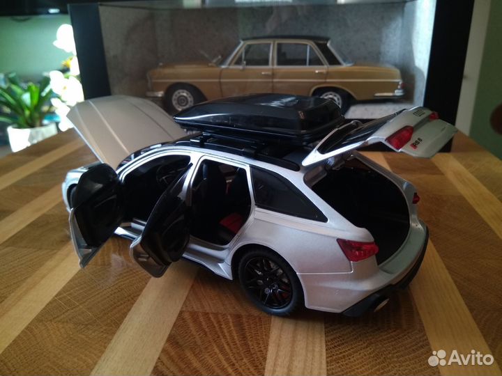 Audi RS6 Avant, 1/24, silver grey