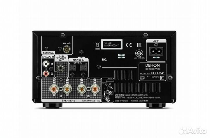 Denon RCD-M41 — CD-ресивер