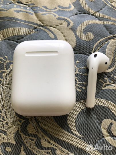 Кейс для Airpods 2 с наушником