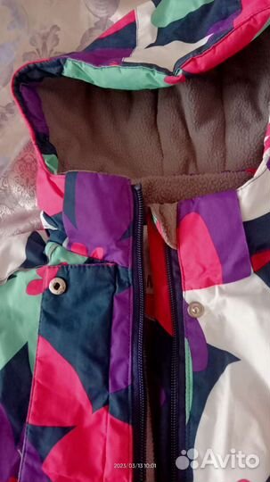 Комбинезон демисезонный для девочки 92