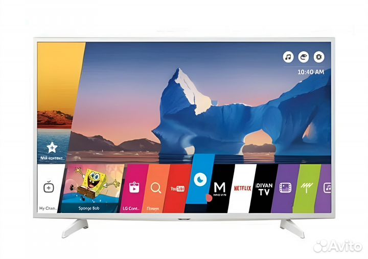 4K SMART LG 43UH619V (108 см) HDR, WiFi
