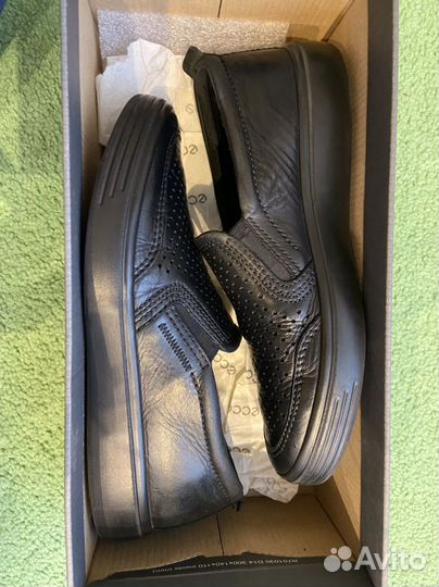 Туфли(слипоны) ecco