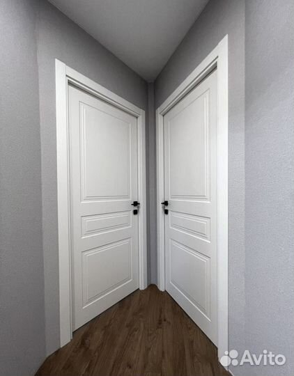 Дверь межкомнатная белая