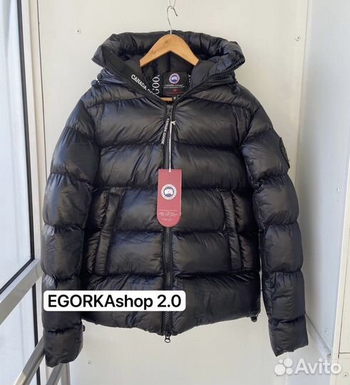 Пуховик зимний тёплый canada goose new