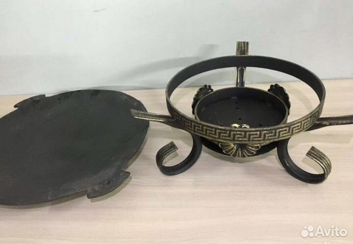 Caдж чyгунный с пoдставкой