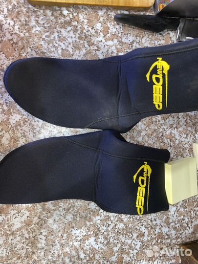 Носки из неопрена NewDeep Standart 7 мм р. 42-43
