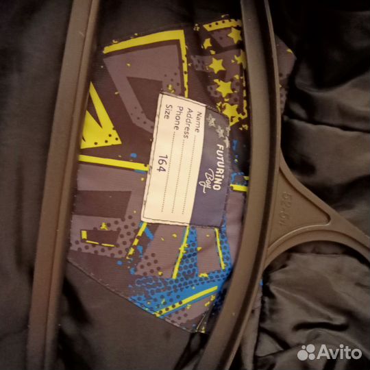 Куртка для мальчика 164 демисезонная