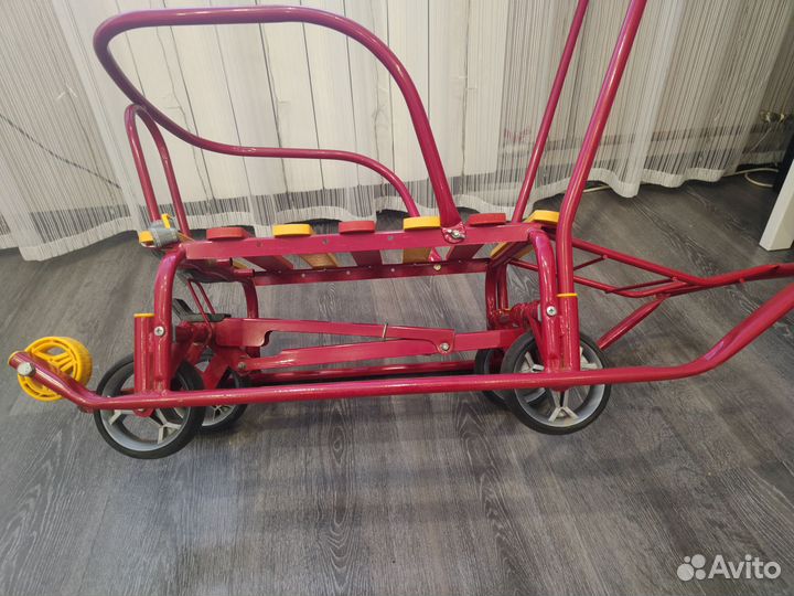 Санки на колесах