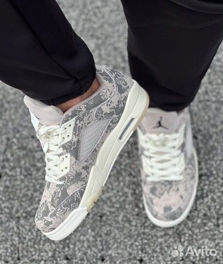 Кроссовки nike air jordan 5 low expression