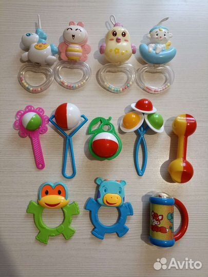 Погремушки-грызунки