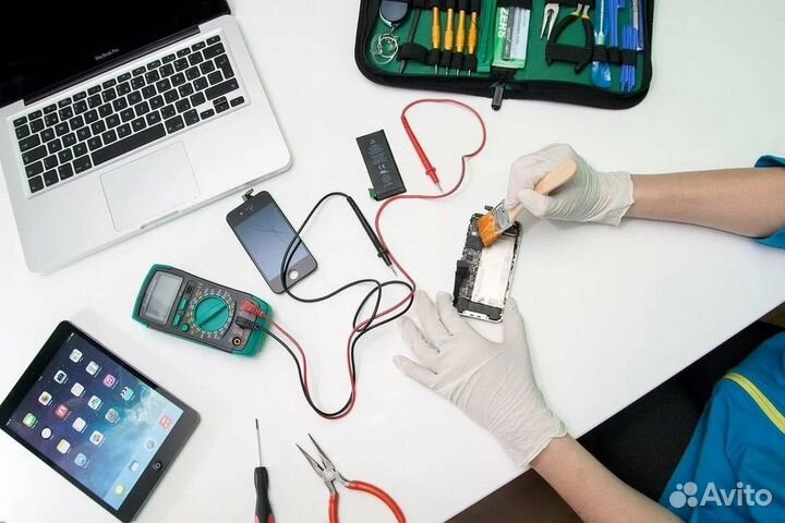 Ремонт гаджетов, ноутбуков, Выезд мастера