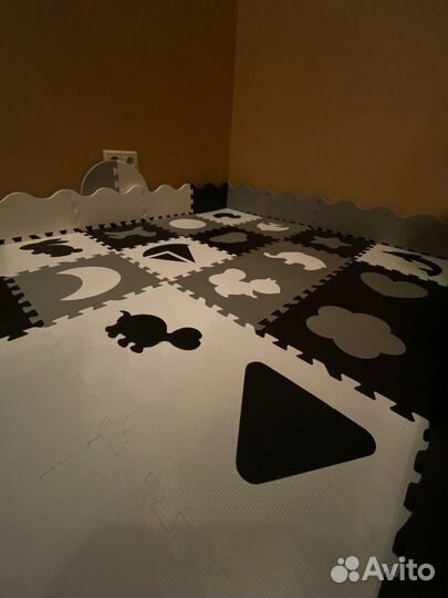 Развивающий коврик-манеж для младенца